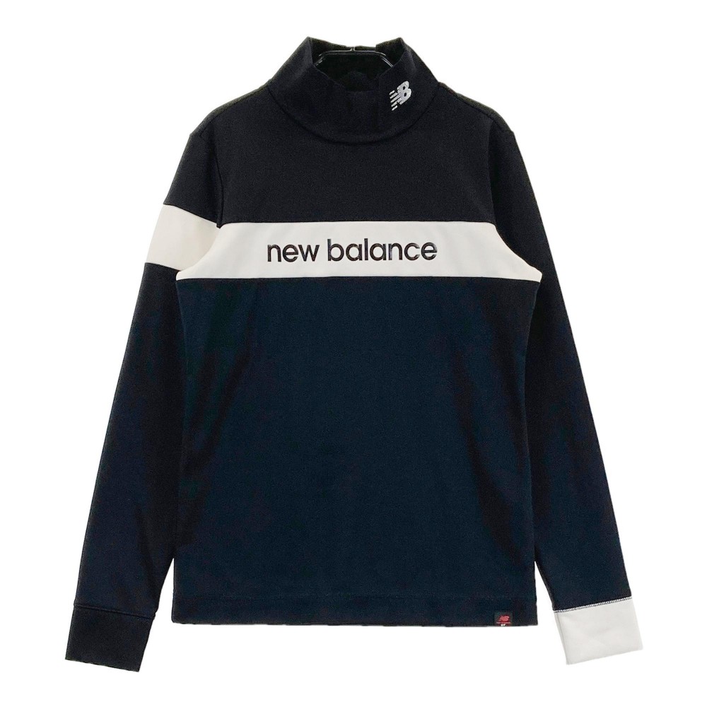 NEW BALANCE GOLF ニューバランス 長袖ハイネックTシャツ ブラック系 1 【中古】ゴルフウェア レディース