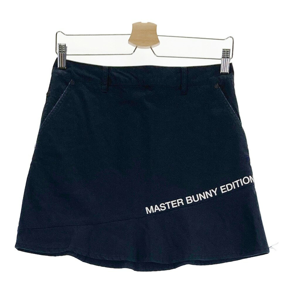 MASTER BUNNY EDITION マスターバニーエディション ストレッチ スカート プリント ネイビー系 1 【中古..