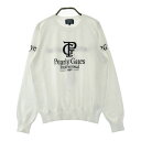 PEARLY GATES パーリーゲイツ 2024年モデル ニットセーター ホワイト系 1 【中古】ゴルフウェア レディース