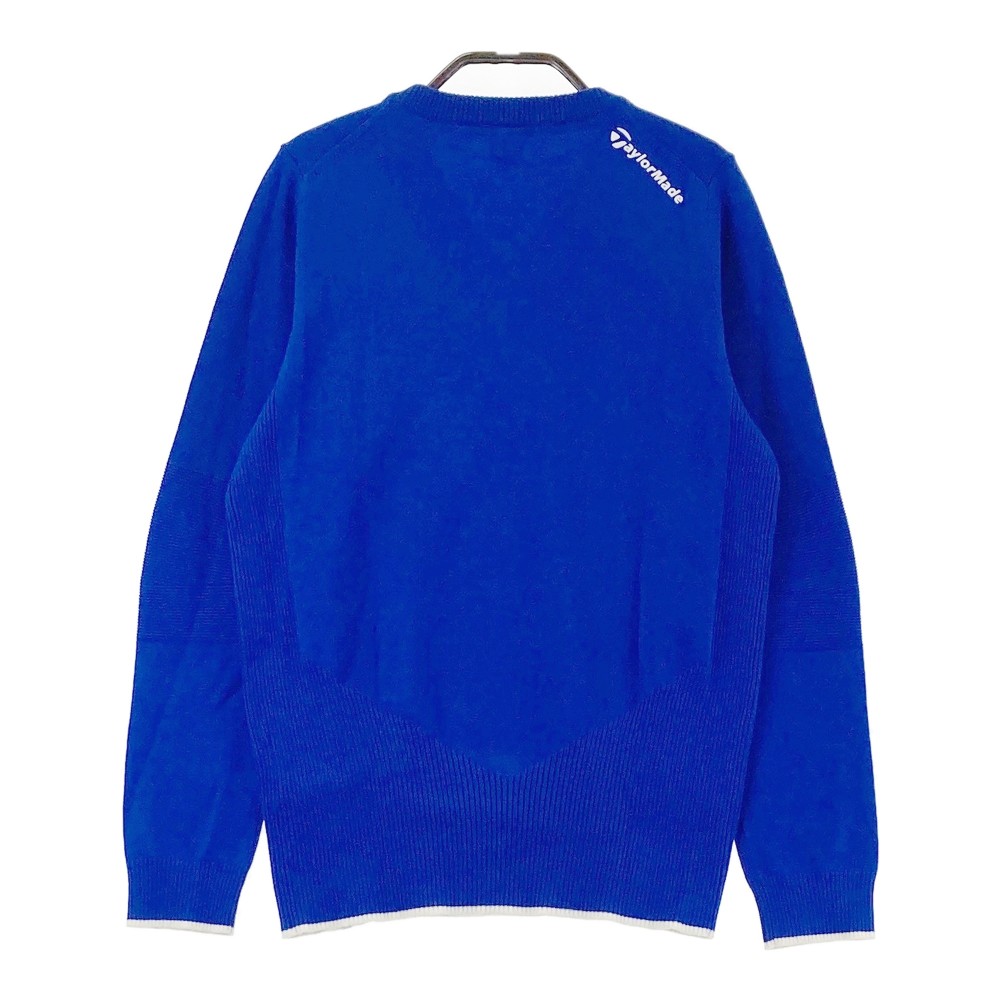 TAYLOR MADE テーラーメイド ニット セーター ブルー系 M 【中古】ゴルフウェア レディース