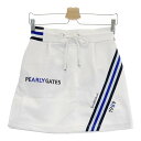 PEARLY GATES パーリーゲイツ ;2024年モデル スカート ホワイト系 0 【中古】ゴルフウェア レディース
