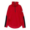 CANADA GOOSE カナダグース FAIRHAVEN フェアヘブン ハーフジップニット レッド系 XS 【中古】レディース