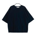 ebure エブール 3710800284 ニット トップス ネイビー系 【中古】レディース