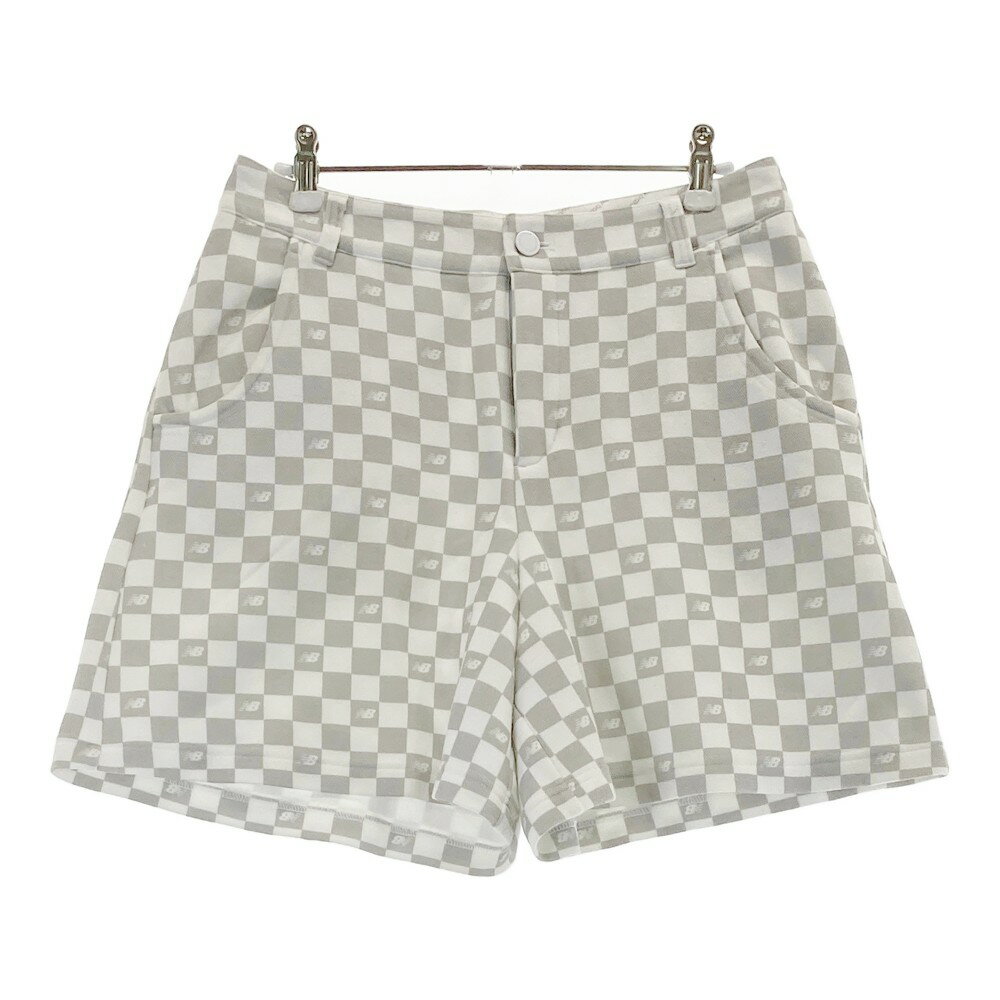 NEW BALANCE GOLF ニューバランス ショートパンツ ホワイト系 1 【中古】ゴルフウェア レディース