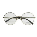 CHANEL シャネル 2186 チェーン付き 眼鏡 シルバー系 51□21 1305 【中古】レディース