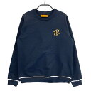 RESURRECTION レザレクション クルーネック ニットセーター ネイビー系 M 【中古】ゴルフウェア レディース