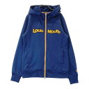 LOUD MOUTH ラウドマウス ジップパーカー ネイビー系 M 【中古】ゴルフウェア レディース