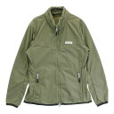 BRIEFING GOLF ブリーフィング 2WAYジップジャケット カーキ系 S 【中古】ゴルフウェア レディース