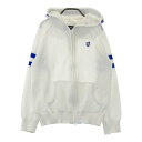 PEARLY GATES パーリーゲイツ 長袖 メッシュ編み ニットジャケット ホワイト系 0 【中古】ゴルフウェア レディース
