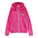 JACK BUNNY ジャックバニー × Fujiko Pro ドラえもん 長袖ジップパーカー ピンク系 1 【中古】ゴルフウェア レディース