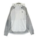 PEARLY GATES パーリーゲイツ ; 切替 ジップジャケット グレー系 0 【中古】ゴルフウェア レディース