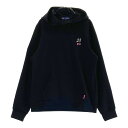 23区GOLF ニジュウサンクゴルフ ×ムーミン スウェットパーカー ブラック系 2 【中古】ゴルフウェア レディース