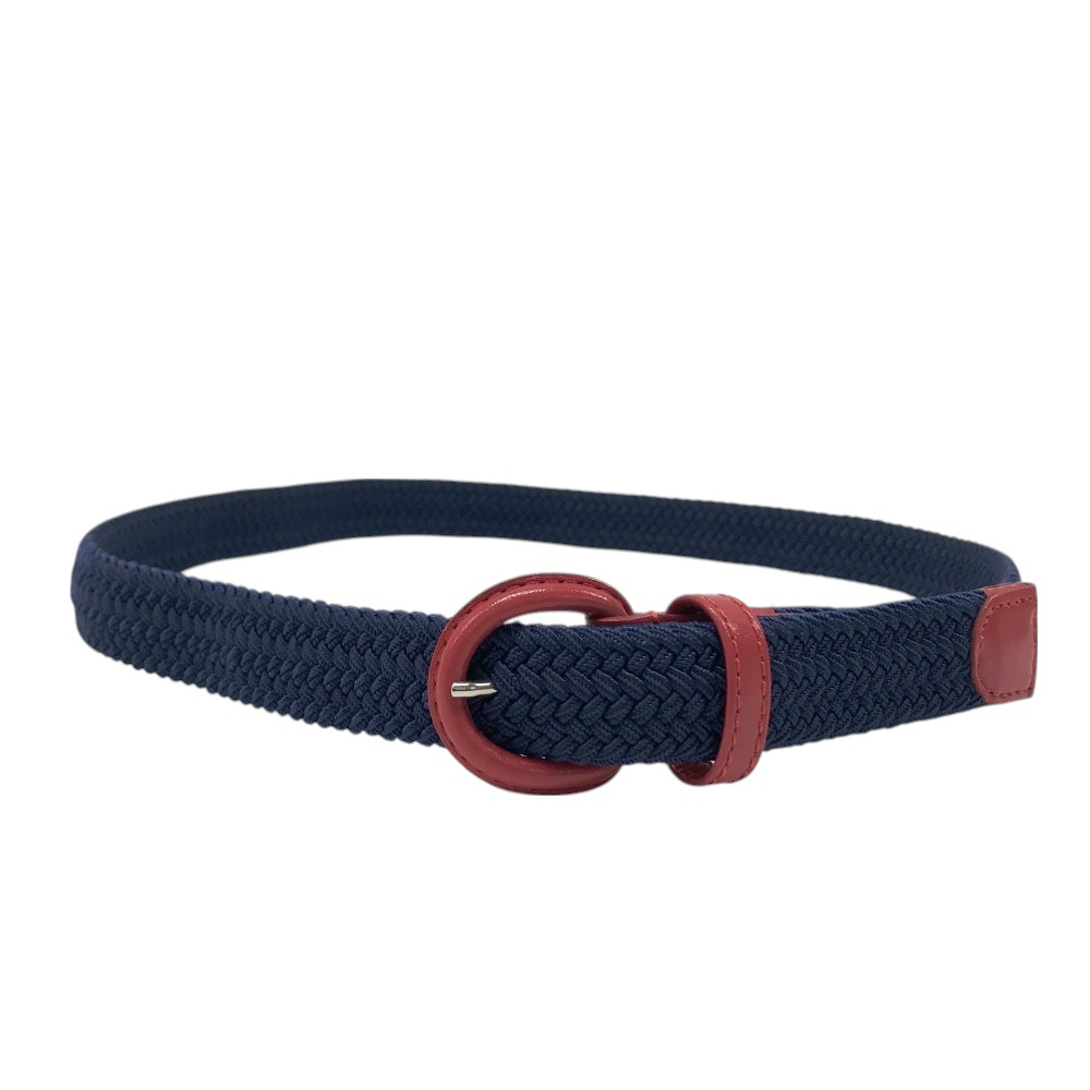 BEAMS GOLF ビームスゴルフ メッシュベルト ネイビー系 【中古】ゴルフウェア