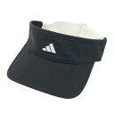 ADIDAS GOLF アディダスゴルフ HT5813 サンバイザー ブラック系 54-57 【中古】ゴルフウェア