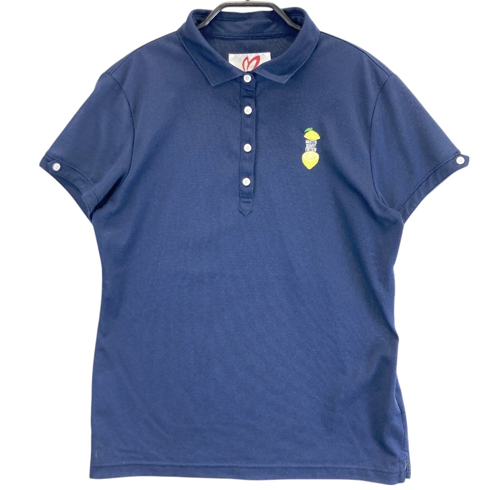 MASTER BUNNY EDITION マスターバニーエディション 半袖ポロシャツ ネイビー系 2 【中古】ゴルフウェア..