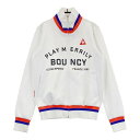 LE COQ GOLF ルコックゴルフ 長袖ジャケット ホワイト系 S 【中古】ゴルフウェア レディース