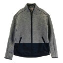 ADIDAS GOLF アディダスゴルフ GM4943 ナイロン切替 ジップジャケット グレー系 M 【中古】ゴルフウェア レディース