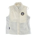 FILA GOLF フィラゴルフ ボアベスト&中綿リバーシブルスカート ホワイト系 LL 【中古】ゴルフウェア レディース