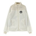 MUNSING WEAR マンシングウェア フリースジャケット ホワイト系 M 【中古】ゴルフウェア レディース