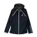 ADIDAS GOLF アディダスゴルフ HY0848 2023年モデル ジップパーカー ブラック系 S 【中古】ゴルフウェア レディース