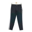 FILA GOLF フィラゴルフ ストレッチパンツ ブラック系 M 【中古】ゴルフウェア レディース