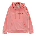 TAYLOR MADE テーラーメイド スウェットパーカー ピンク系 M 【中古】ゴルフウェア レディース