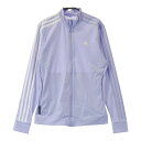 ADIDAS GOLF アディダスゴルフ 長袖 ジップジャケット パープル系 M 【中古】ゴルフウェア レディース