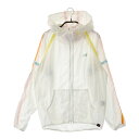 NEW BALANCE GOLF ニューバランス フード付ジップジャケット 薄手 ホワイト系 0 【中古】ゴルフウェア レディース