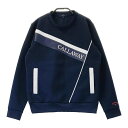 CALLAWAY キャロウェイ 長袖スウェット プリント ネイビー系 S 【中古】ゴルフウェア レディース