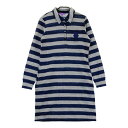 BEAMS GOLF ビームスゴルフ ワンピース ボーダー柄 ブラック系 S 【中古】ゴルフウェア レディース