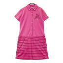 ADIDAS GOLF アディダスゴルフ ワンピース ピンク系 S 【中古】ゴルフウェア レディース