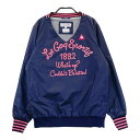LE COQ GOLF ルコックゴルフ 2WAYナイロンブルゾン ネイビー系 L 【中古】ゴルフウェア レディース