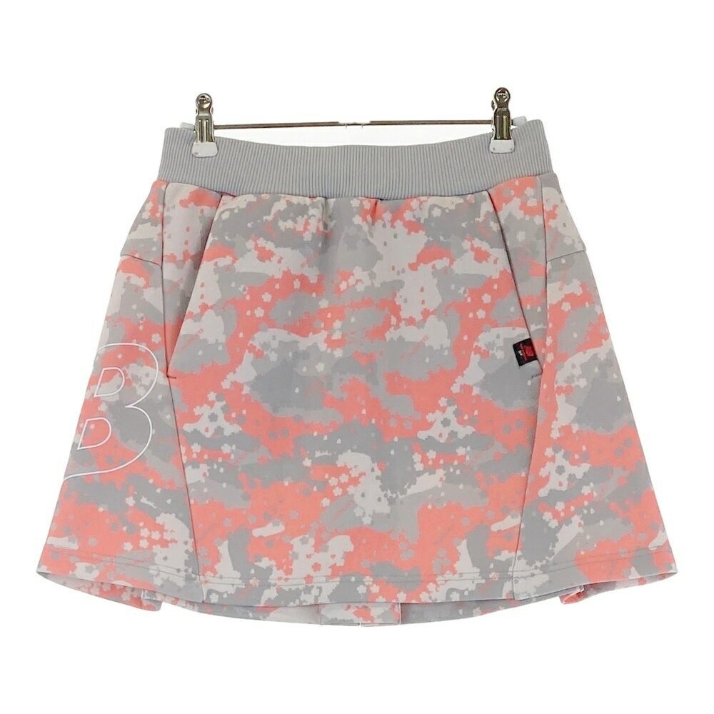 NEW BALANCE GOLF ニューバランス バックプリーツ ストレッチスカート カモフラ 総...