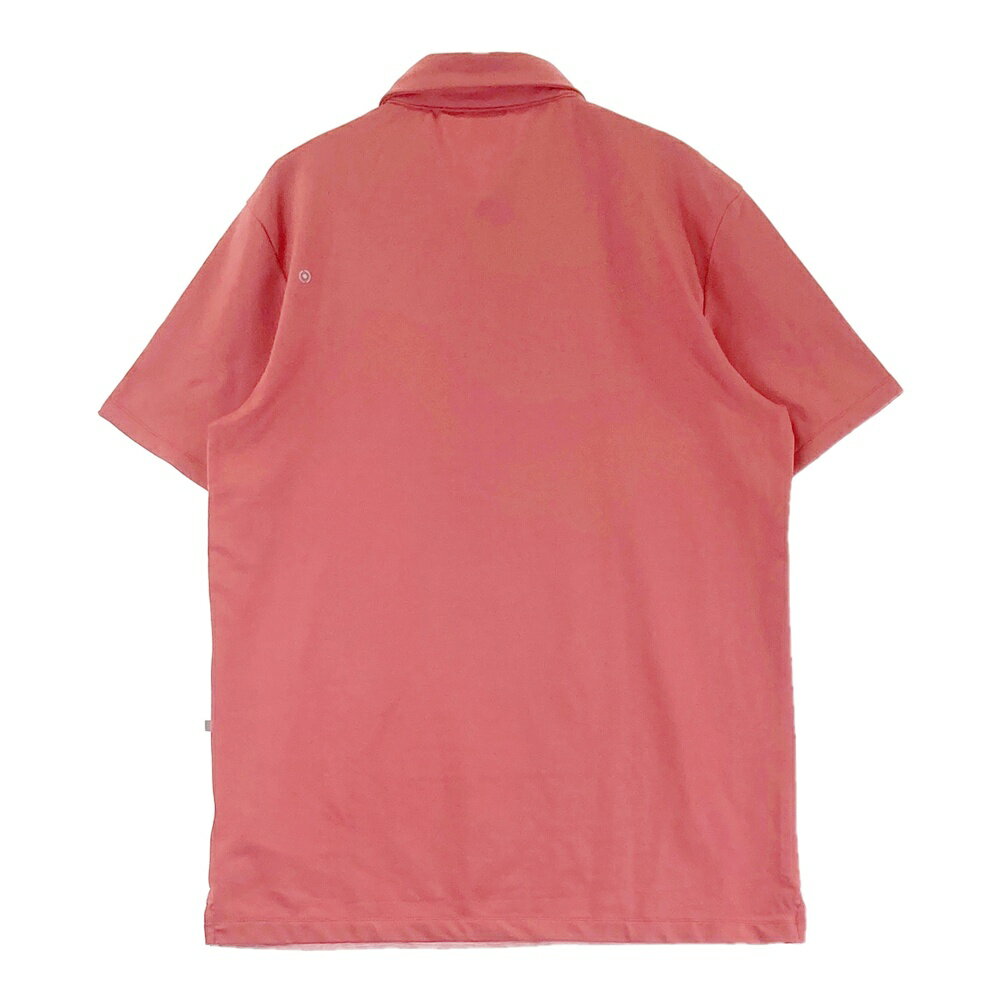 PING ピン ; 半袖ポロシャツ レッド系 USAS 【中古】ゴルフウェア レディース