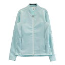 DESCENTE GOLF デサントゴルフ 2022年 ジップジャケット ブルー系 M 【中古】ゴルフウェア レディース