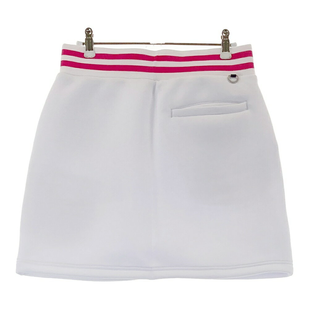 FIDRA フィドラ ストレッチスカート ホワイト系 L 【中古】ゴルフウェア レディース