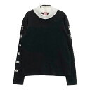 ARCHIVIO アルチビオ ハイネック 長袖Tシャツ ニット地 ブラック系 38 【中古】ゴルフウェア レディース