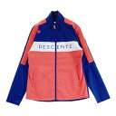DESCENTE GOLF デサントゴルフ ジップジャケット ネイビー系 L 【中古】ゴルフウェア レディース