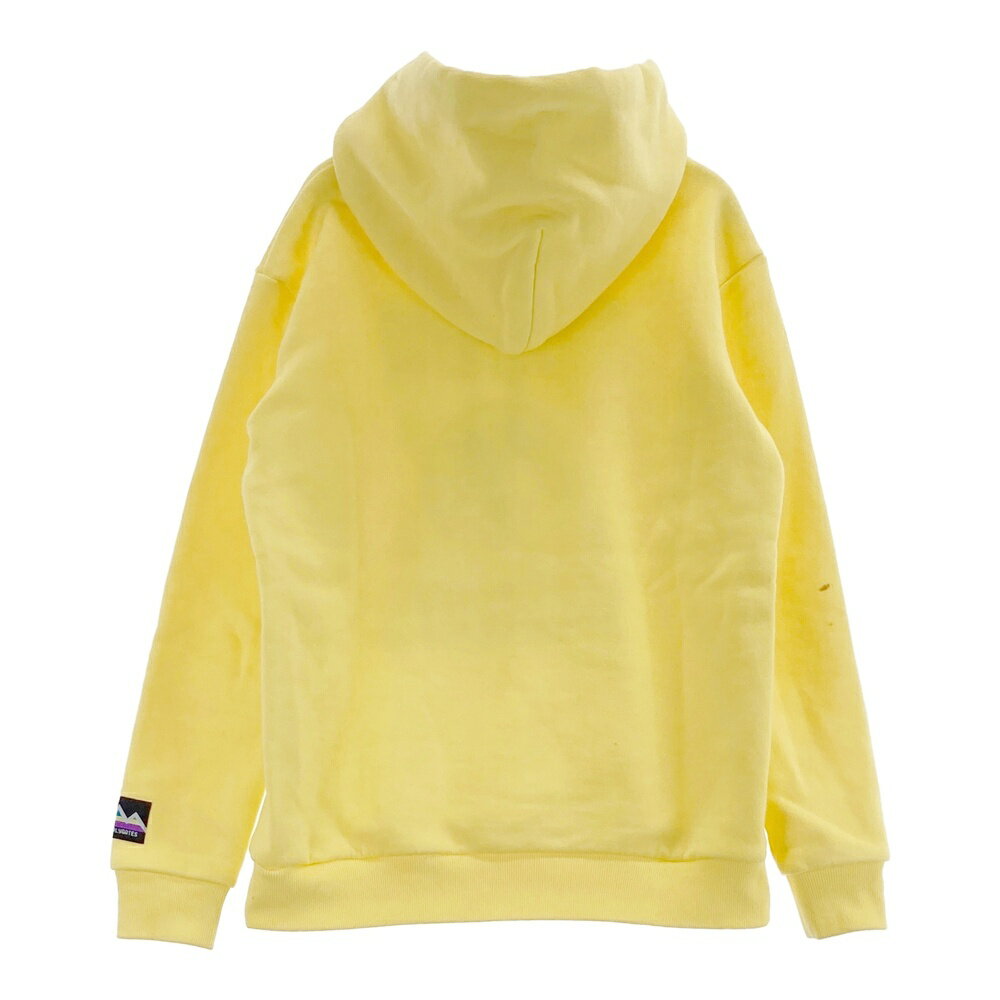PEARLY GATES パーリーゲイツ 裏起毛パーカー イエロー系 0 【中古】ゴルフウェア レディース