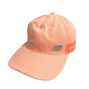 NEW BALANCE GOLF ニューバランス キャップ オレンジ系 FR 【中古】ゴルフウェア