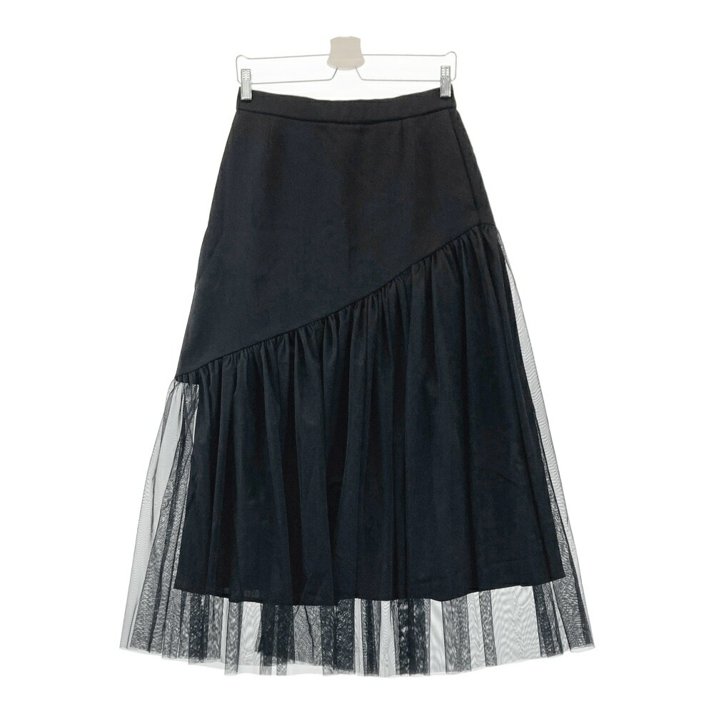 ADORE アドーア 2024年 チューガンジースカート ブラック系 38 【中古】レディース