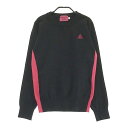 LE COQ GOLF ルコックゴルフ ニット セーター ブラック系 L 【中古】ゴルフウェア レディース
