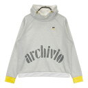 ARCHIVIO アルチビオ スウェット プルオーバー グレー系 38 【中古】ゴルフウェア レディース