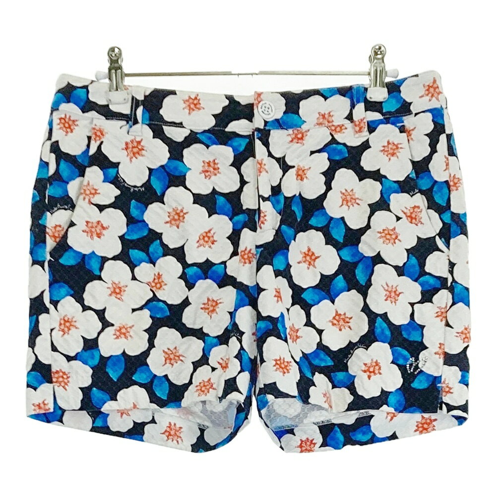 MASTER BUNNY EDITION マスターバニーエディション ショートパンツ 花柄 ブルー系 1 【中古】ゴルフウ..