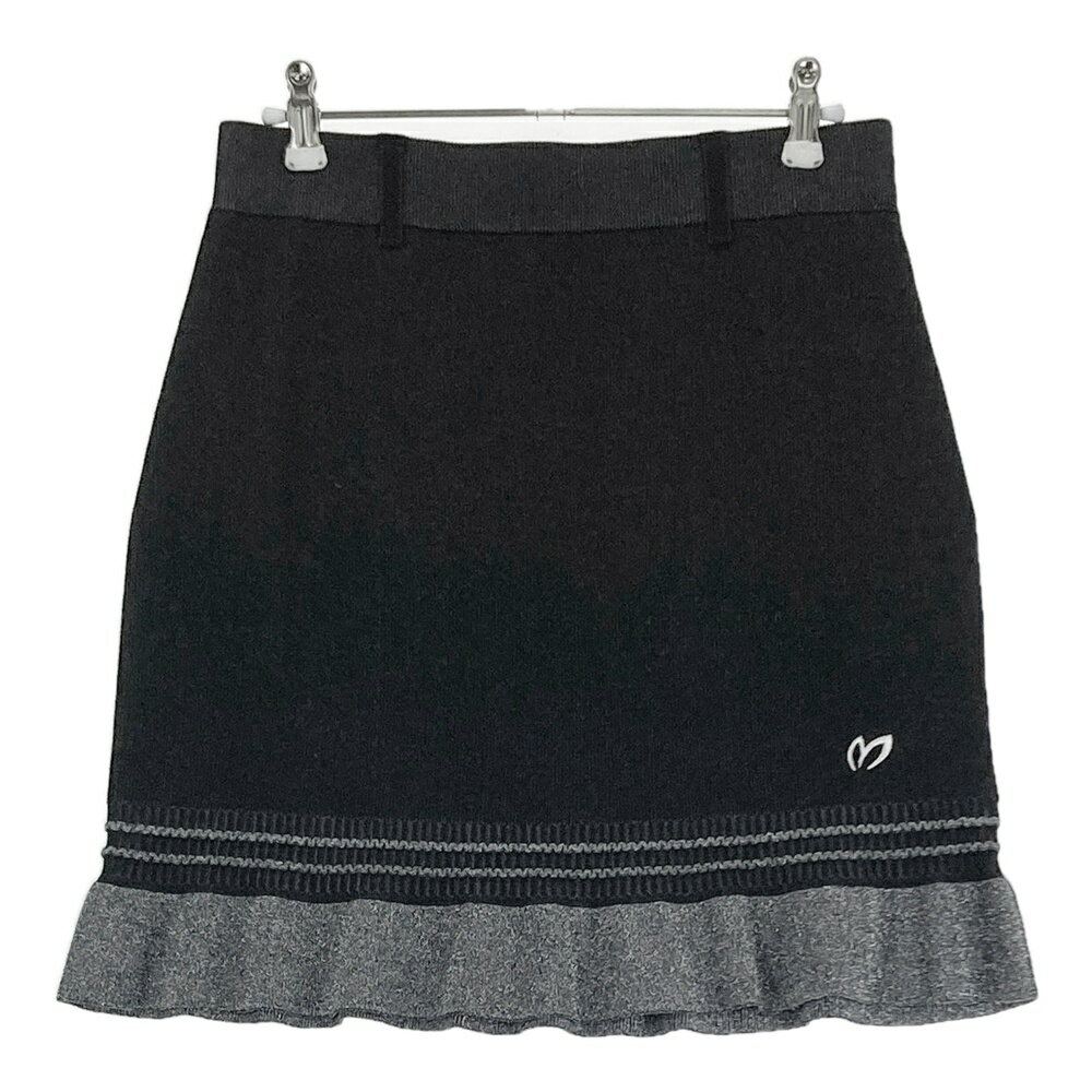 MASTER BUNNY EDITION マスターバニーエディション ; 2024年モデル ニットスカート グレー系 1 【中古..