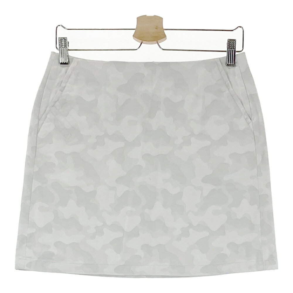 BEAMS GOLF ビームスゴルフ スカート 迷彩 グレー系 M 【中古】ゴルフウェア レディース