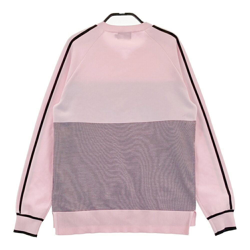 NEW BALANCE GOLF ニューバランス 2024年モデル ニットセーター ボーダー柄 ピンク系 2 【中古】ゴルフウェア レディース