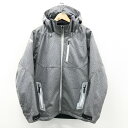 RS TAICHI アールエスタイチ RSJ702 ソフトシェル オールシーズンパーカー 総柄 グレー系 WXL 【中古】バイクウェア レディース
