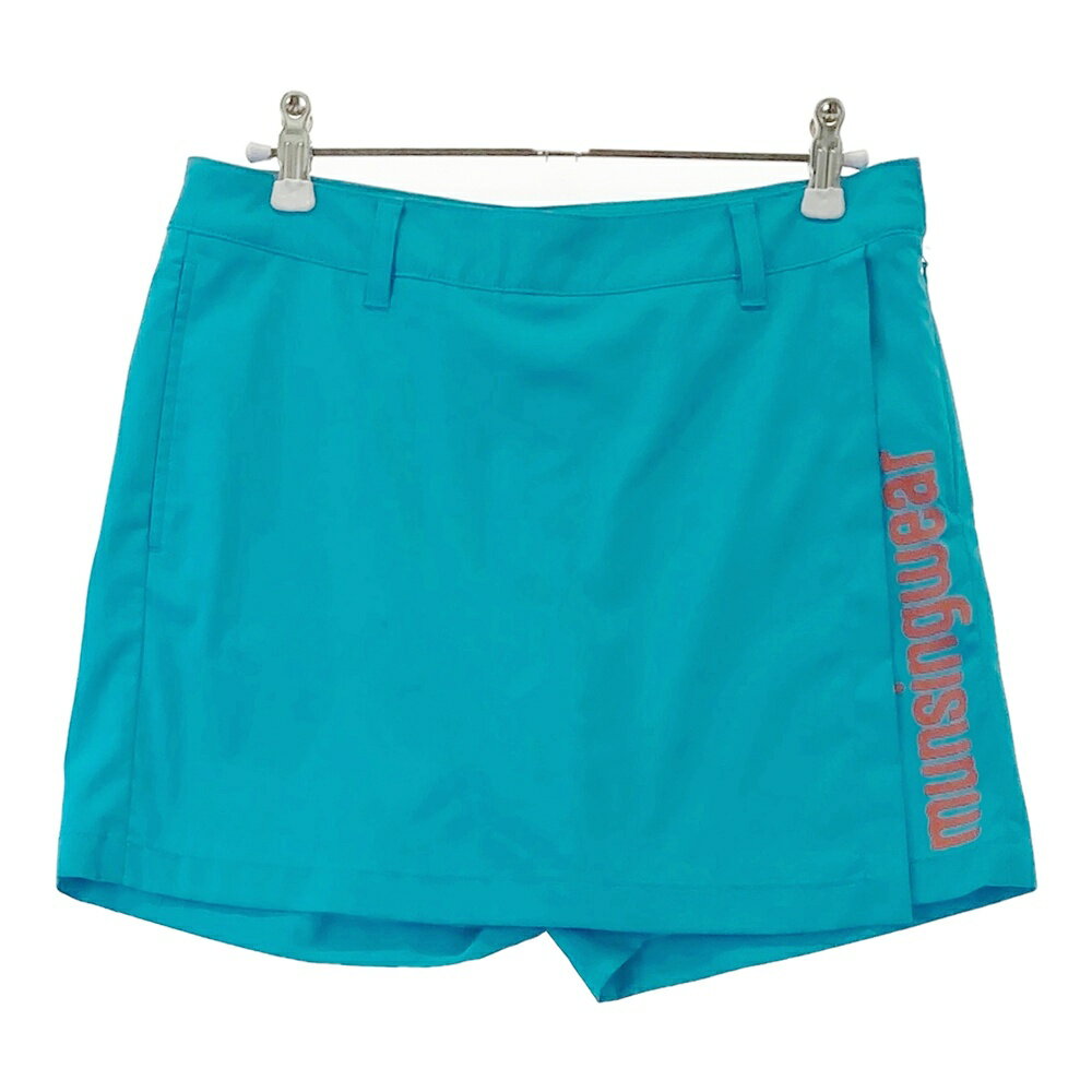 MUNSING WEAR マンシングウェア MEWRJE51 キュロットスカート ブルー系 7 【中古】ゴルフウェア レディース