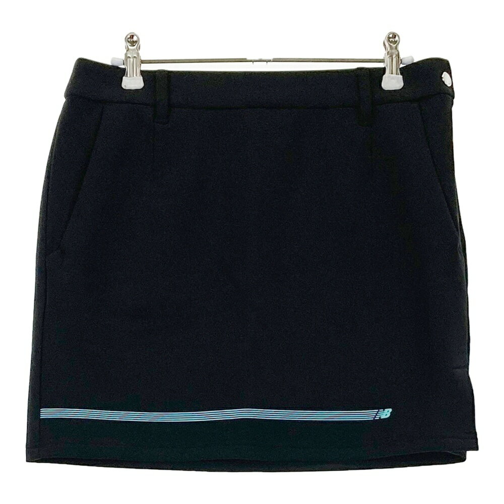 NEW BALANCE GOLF ニューバランス 2023年モデル 012-3234502 裏起毛 ストレッチスカート ネイビー系 2 【中古】ゴルフウェア レディース